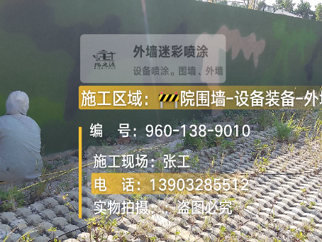白城外墙迷彩漆材料价约 45-60 元 /k
